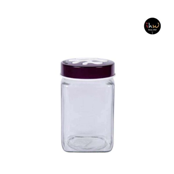 Container Square Purple Color 2.0 Ltr - 137016-000