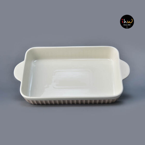 Ceramic Serving Dish 40x23x6.5 Cm - Hp18137