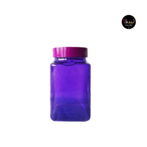 Colored Square Canister 1 Ltr Purple - 147018-000