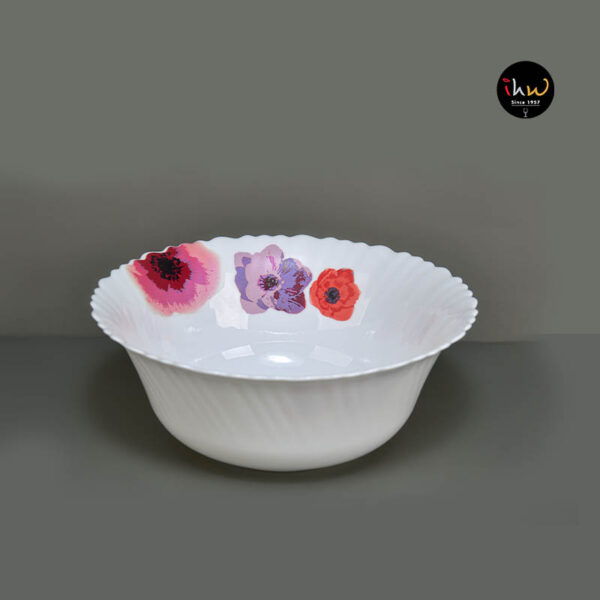 Opal Glass Serving Deep Bowl, Single Piece, 10" - Lhw100/805