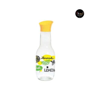 1 Ltr Decorated Water Bottle Yellow - 111652-002