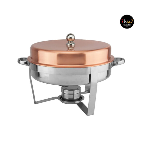 Chafing Dish Copper Round - 529