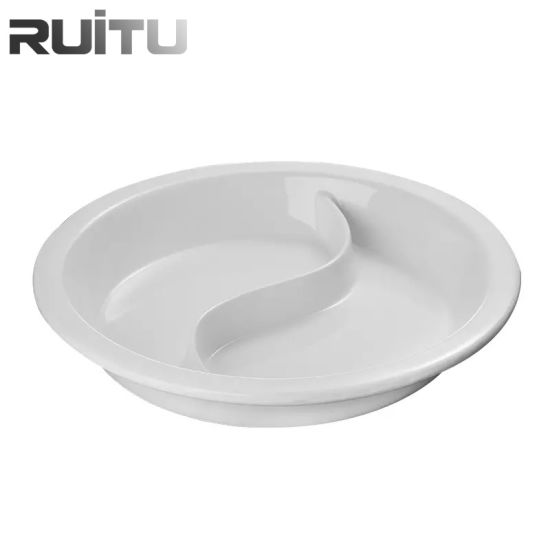 Food Pan Ceramic Round Commercial - Rcp3
