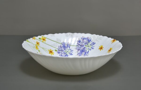 Opal Glass Flat Bowl Single Piece, 9.5" - Lhdw95/504