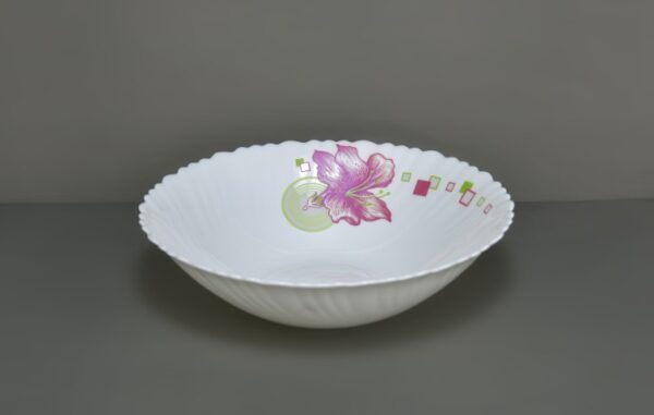 Opal Glass Flat Bowl Single Piece, 9.5" - Lhdw95/810