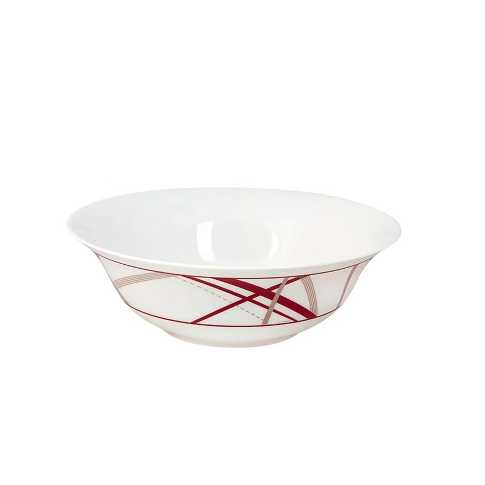 Tempered couture bone m-purpose bowl - h3386