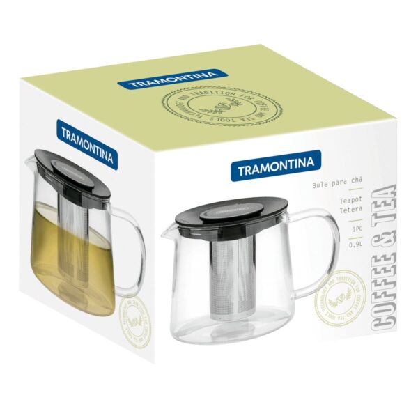 Tramontina Glass And Stainless Steel Teapot With Infuser - 61762/090