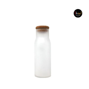 Luminarc Frosted Bottle With Lid Petale - P0446