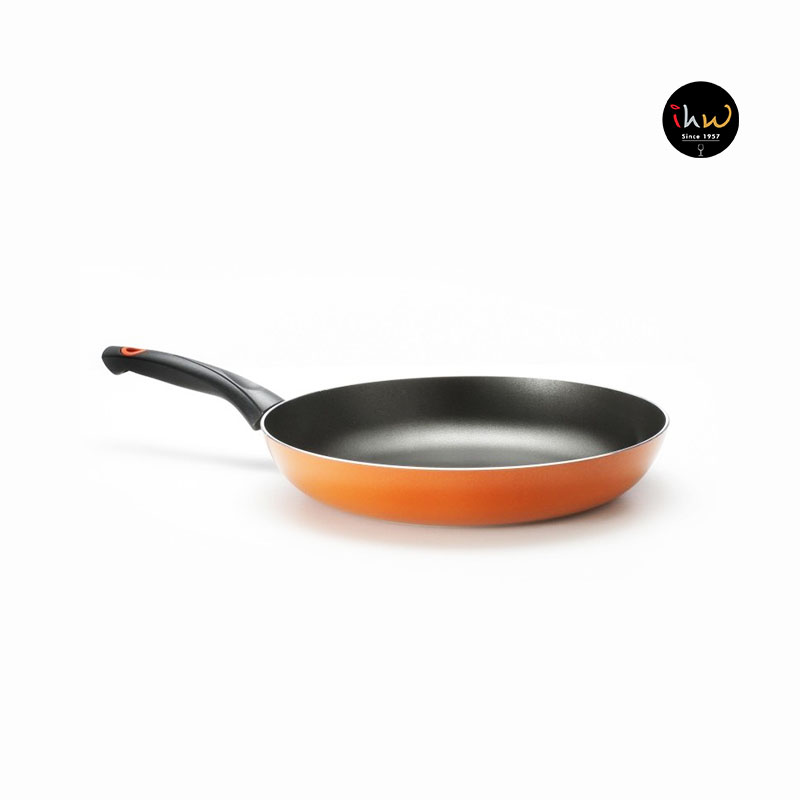 Accademia mugnano monella fry pan (orange) 28cm - scpdl28o 1 Accademia mugnano monella fry pan (orange) 28cm - scpdl28o