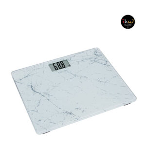 Bathroom Scale Glass Body white - EB9213