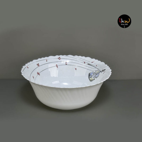 Opal Glass Serving Deep Bowl, Single Piece, 10" - Lhw100/821
