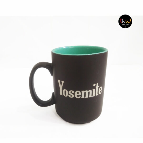 Ceramic Dark Mug Yosemite Mint Colour- A239