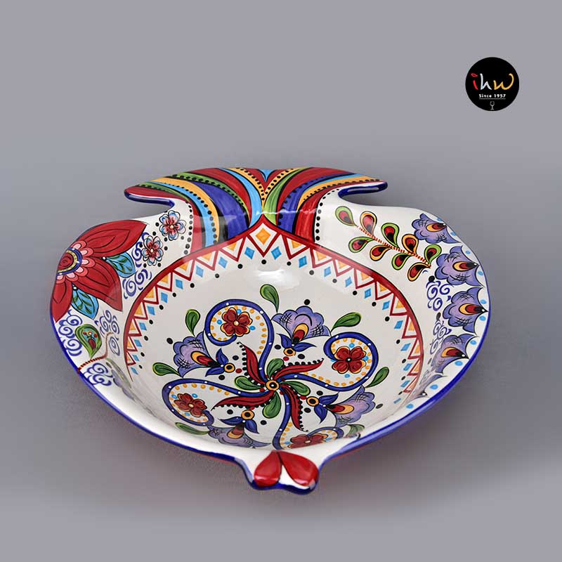 Ceramic fish bowl 13x12. 5 inches - 13fb