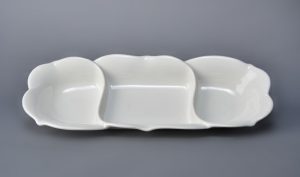 Ceramic Compartment Dessert Dish - 43242
