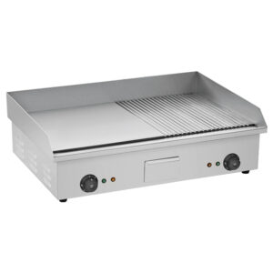 Electric Griller Half Flat & Half Grill Commercial - Bn822b