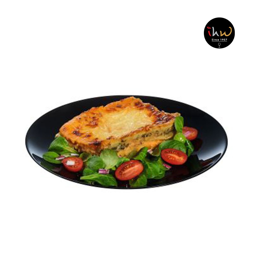 Dinner plate 25cm zelie black