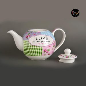 Teapot With  & Candle Holder - Tp502w