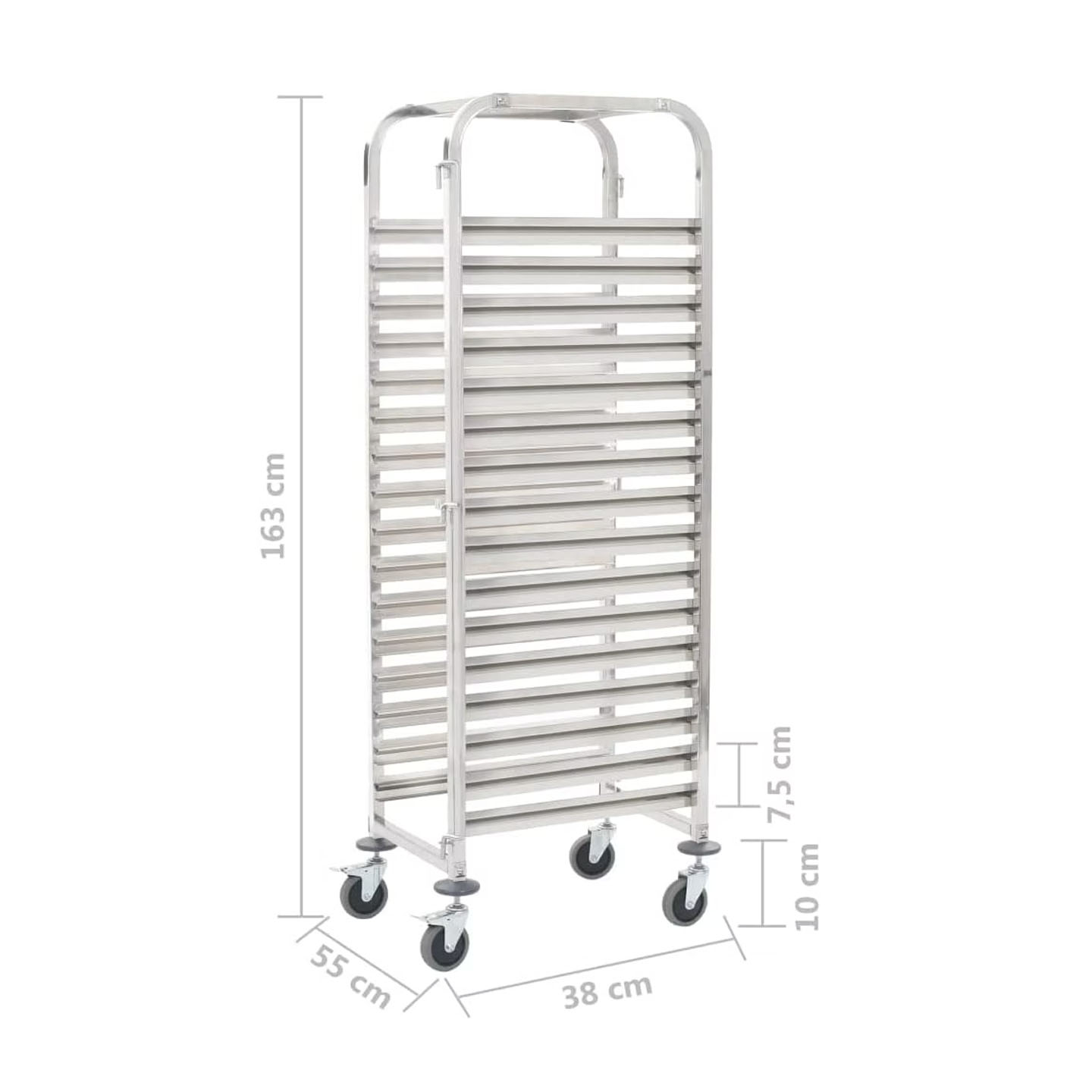 Commercial tray trolley holder - tr15d 2 Commercial tray trolley holder - tr15d