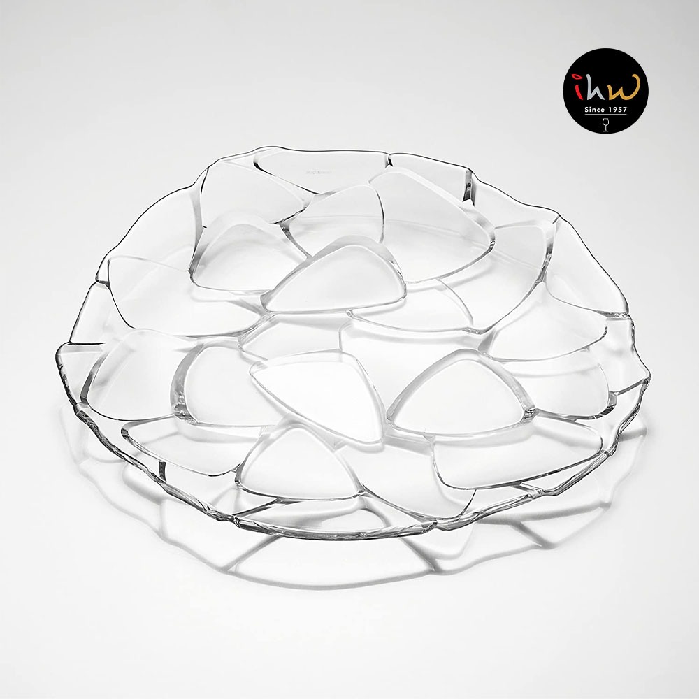 Crystal Round Charger Dish 32cm