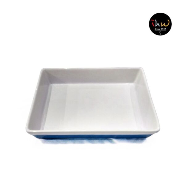 Rectangle Ceramic Serving Dish Blue- Hs980