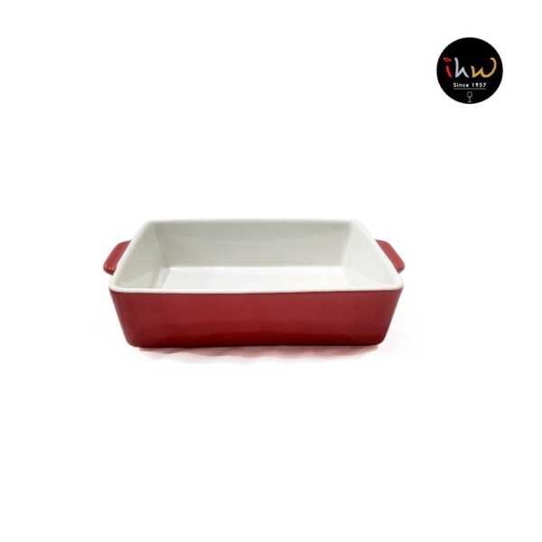 Ceramic Serving Dish Red - Yq3162
