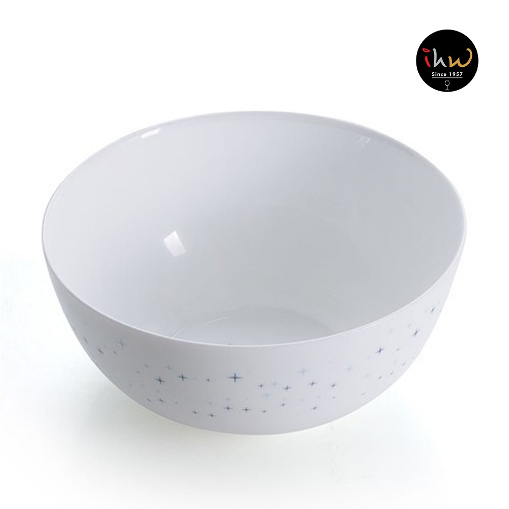 Diwali starry night flat soup bowl 21 cm