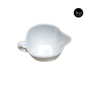 Opalglass Milk Pot 240cc Square - Fnb240