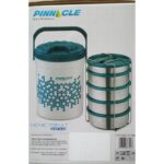 Pinnacle Leak-Proof Lunch Box, 5 Layers, Blue - PT1801B