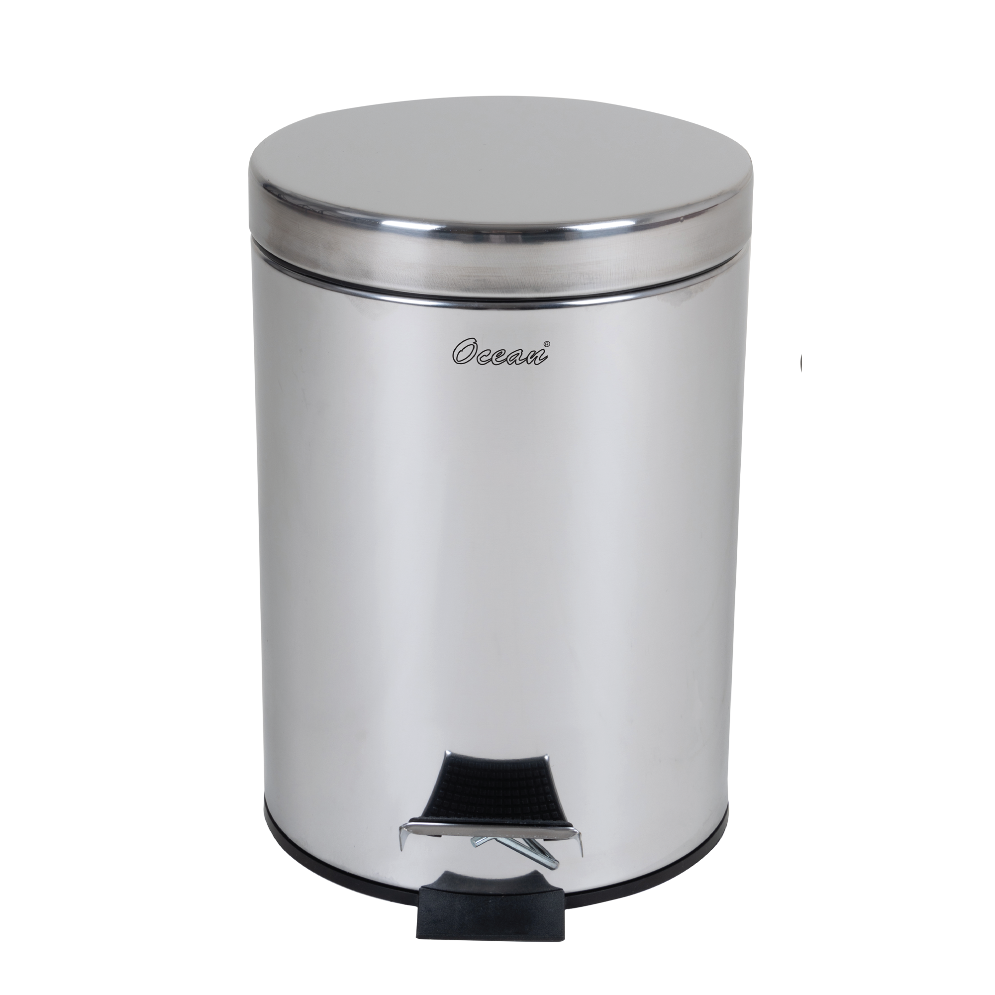 Pedal Waste Bin Mirror 5.0 Ltr. Trash Can