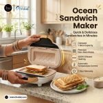 Sandwich Maker Wooden Handle - OSM1F56