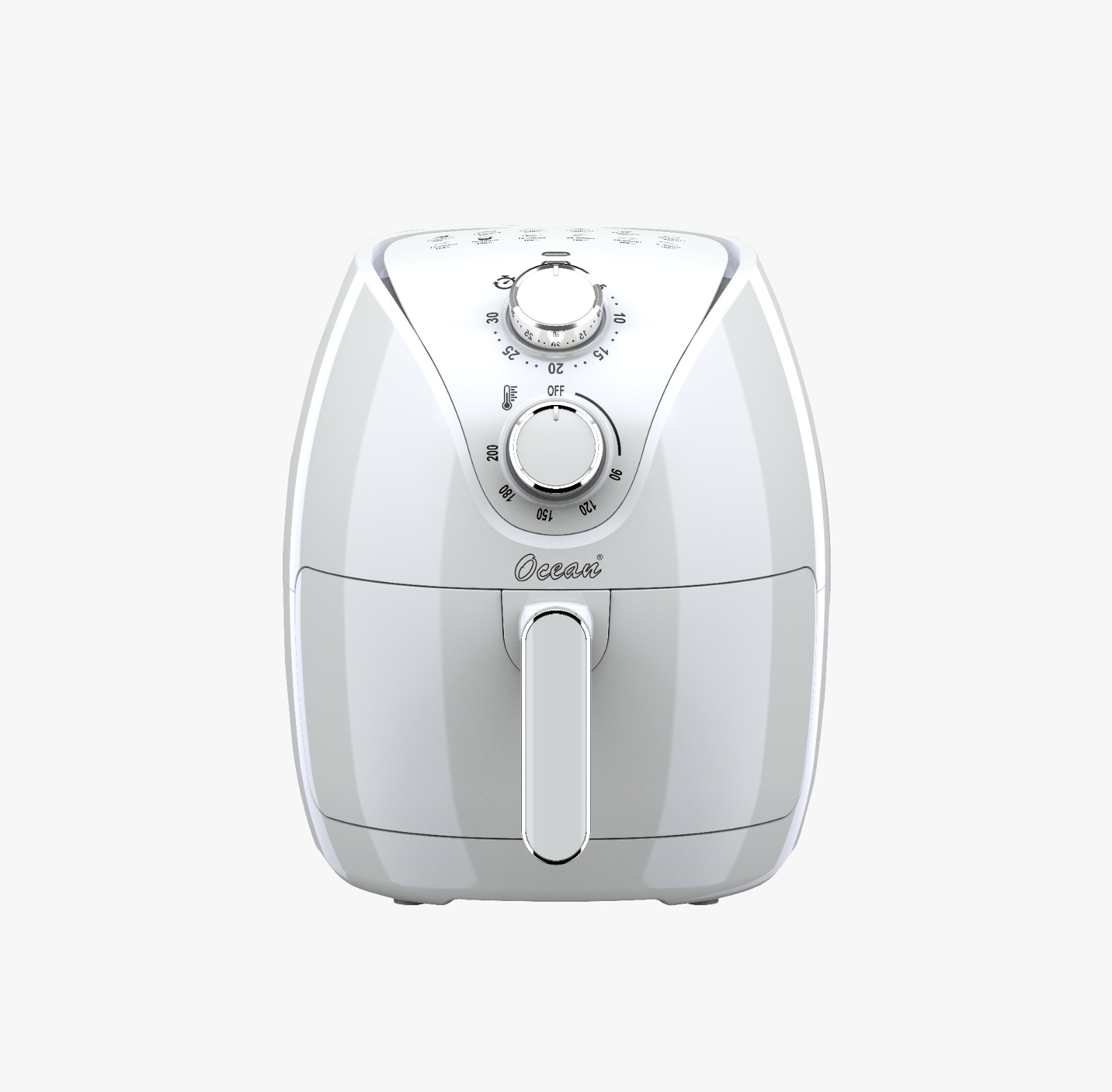 Air fryer 4. 0 ltr. 1500 watt. W/safety lock - oaf8004 1 Air fryer 4. 0 ltr. 1500 watt. W/safety lock - oaf8004