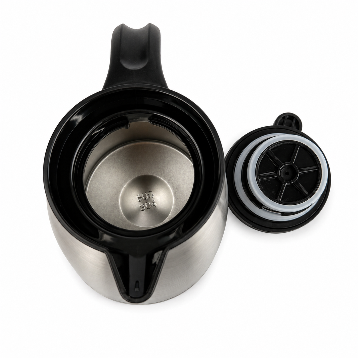 Vacuum coffee pot 0. 6 ltr. S/s - ocp600c