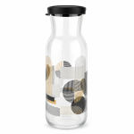 Pitcher W/Black Lid Gesign - PK187Y