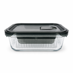 Glass Food Container with Plastic Lid - 23S370CFSW