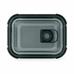 Glass Food Container with Plastic Lid - 23S370CFSW