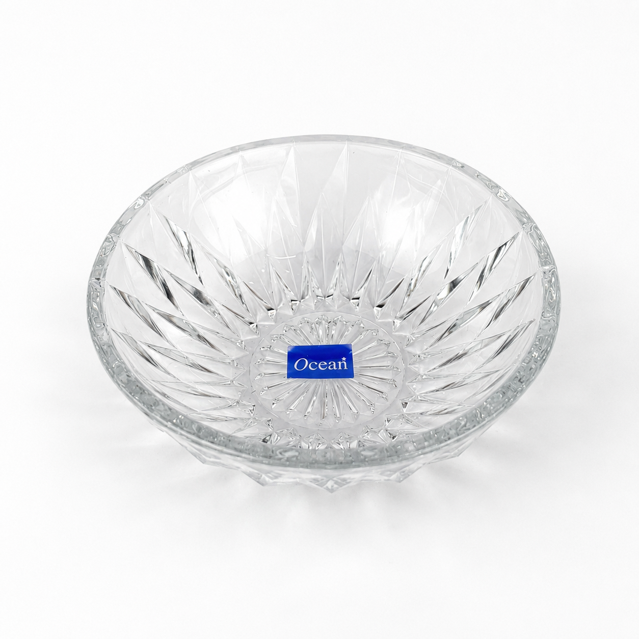 Ocean diamond crystal glass bowl 5 inch – 0123