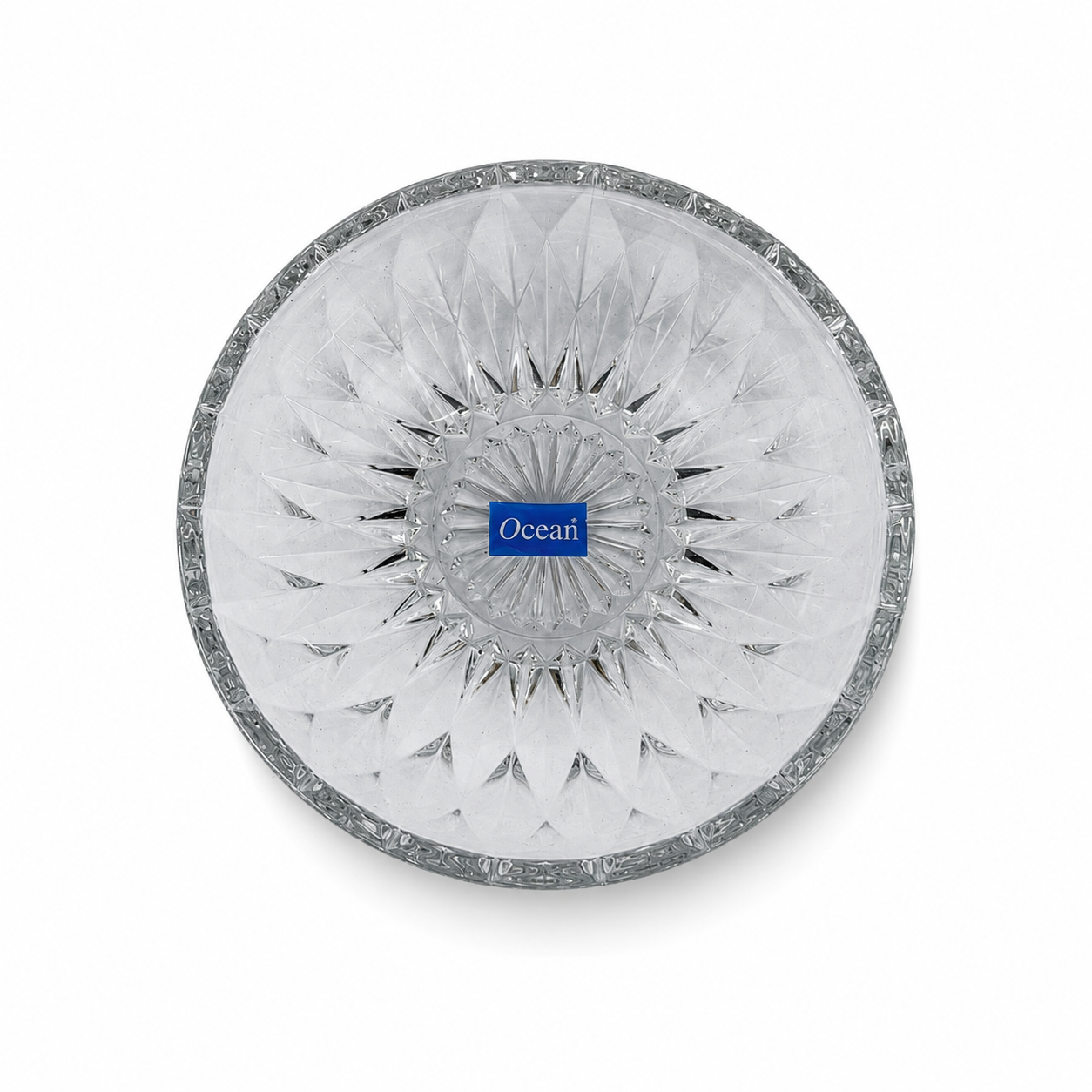 Ocean diamond crystal glass bowl 5 inch – 0123