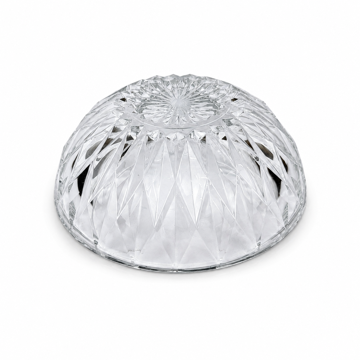 Ocean diamond crystal glass bowl 5 inch – 0123