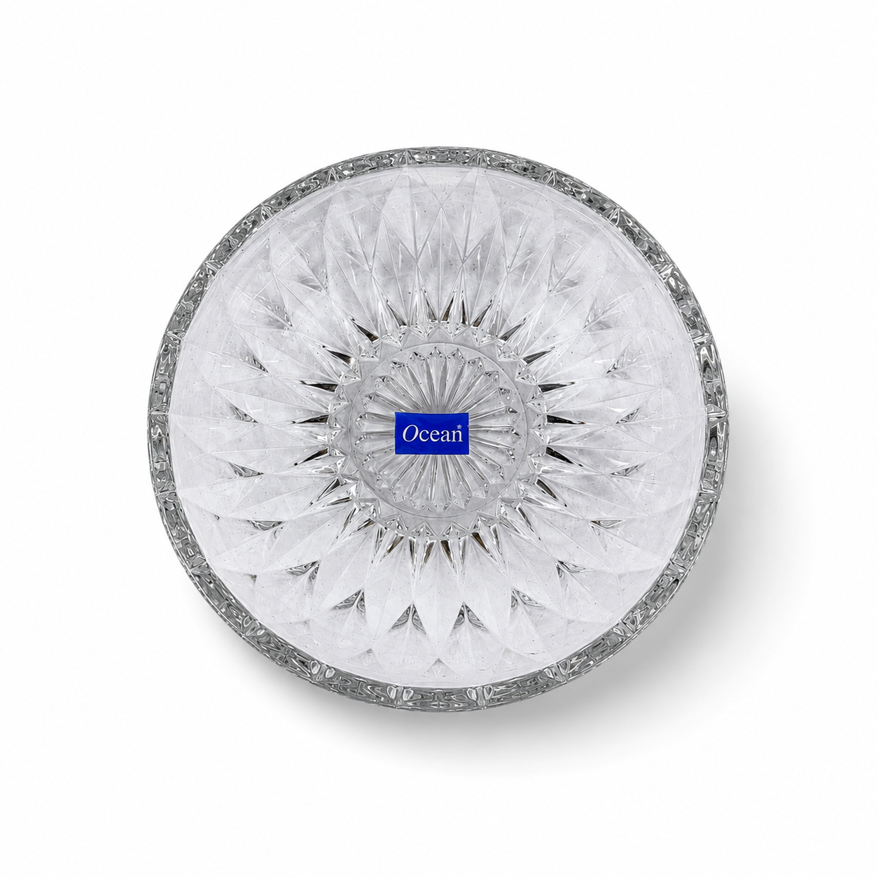 Ocean diamond crystal glass bowl 5 inch – 0123