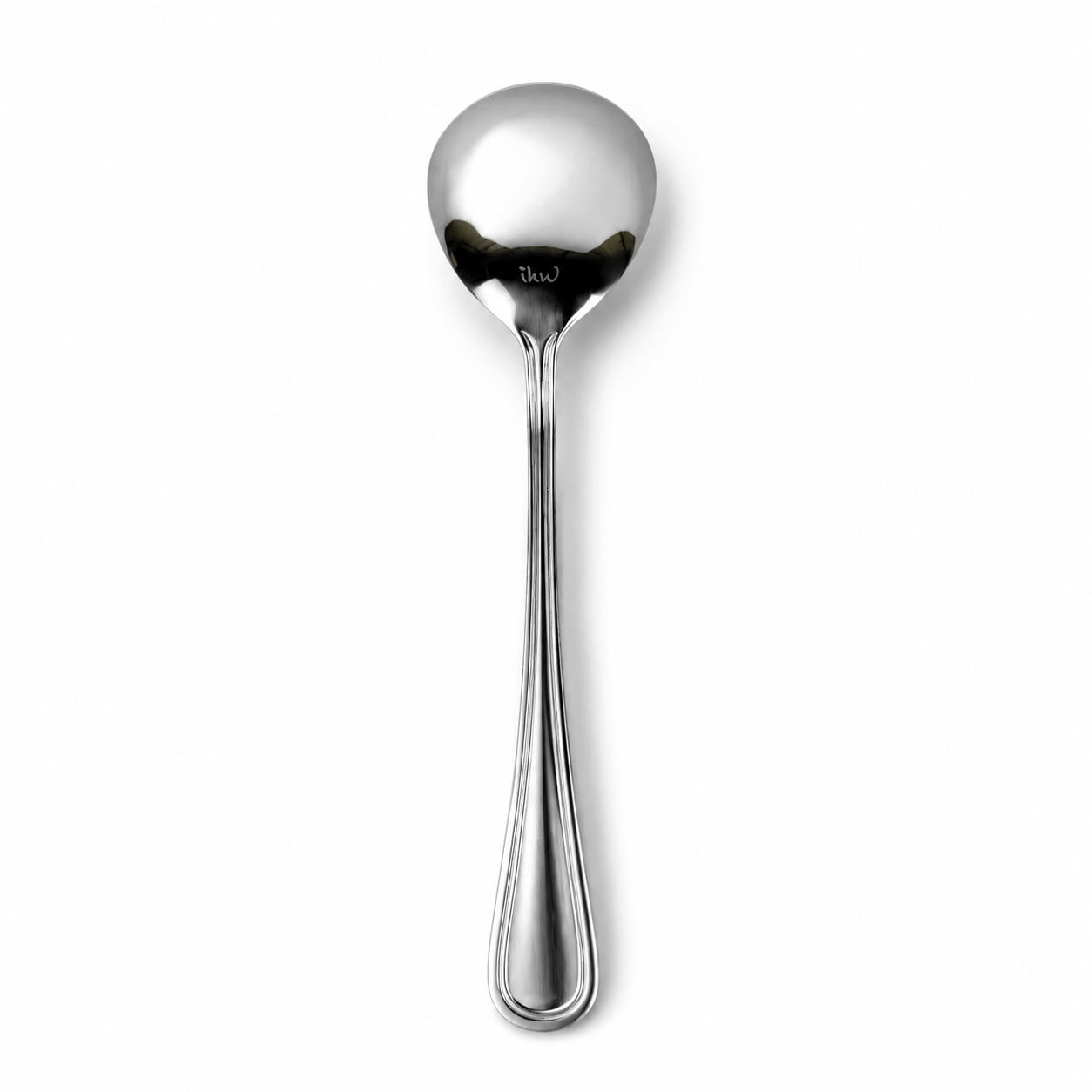 Stainless steel serving spoon - 204x