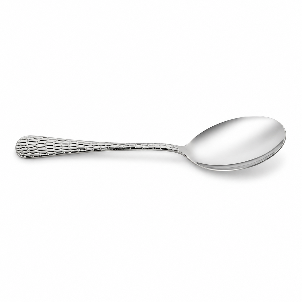 Textured design serving spoon - 504m 3 Textured design serving spoon - 504m