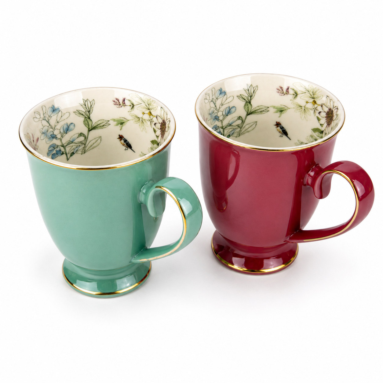 Fine bone mug 2 pcs set – 1390gr 1 Fine bone mug 2 pcs set – 1390gr
