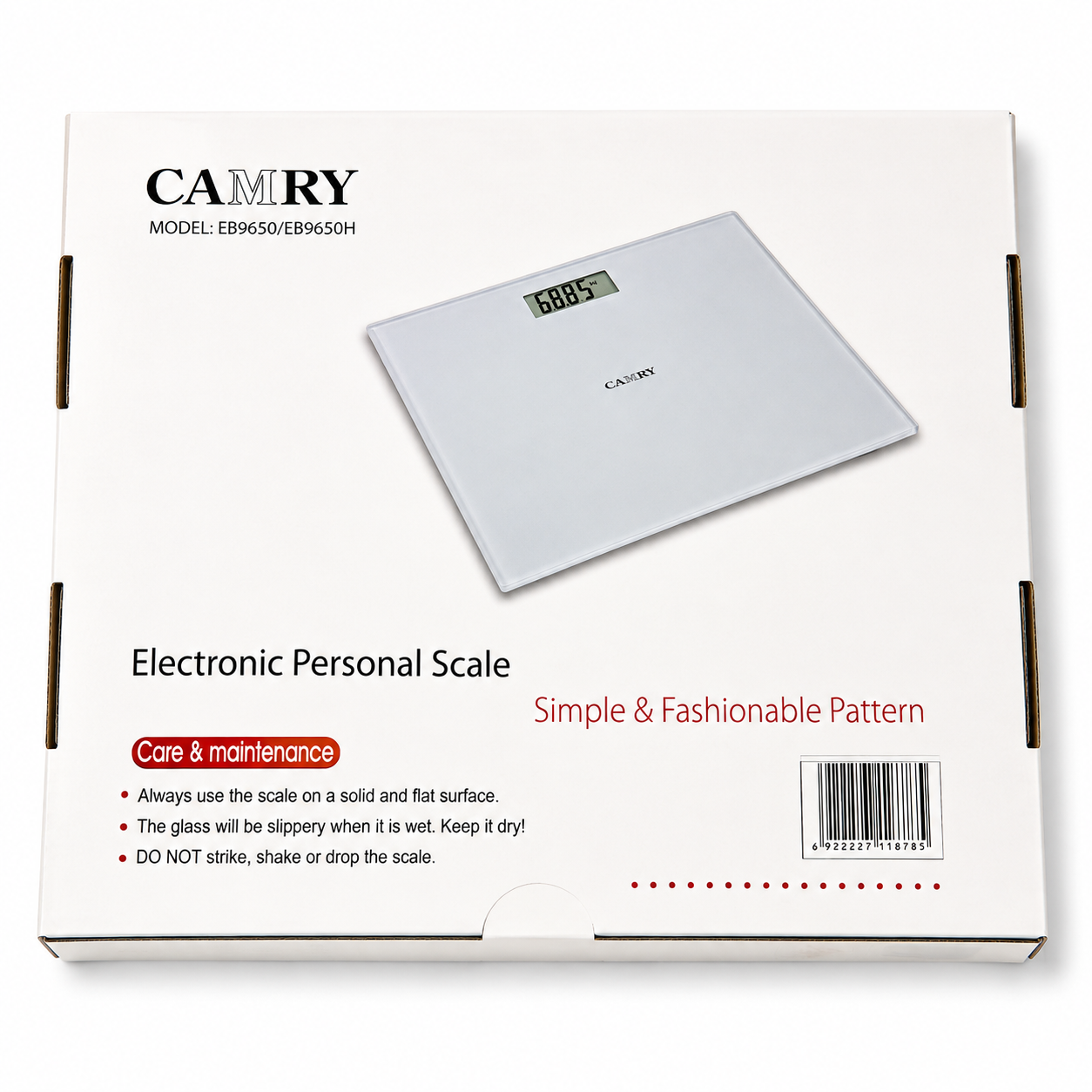 Camry electronic personal scale – eb9650 4 Camry electronic personal scale – eb9650