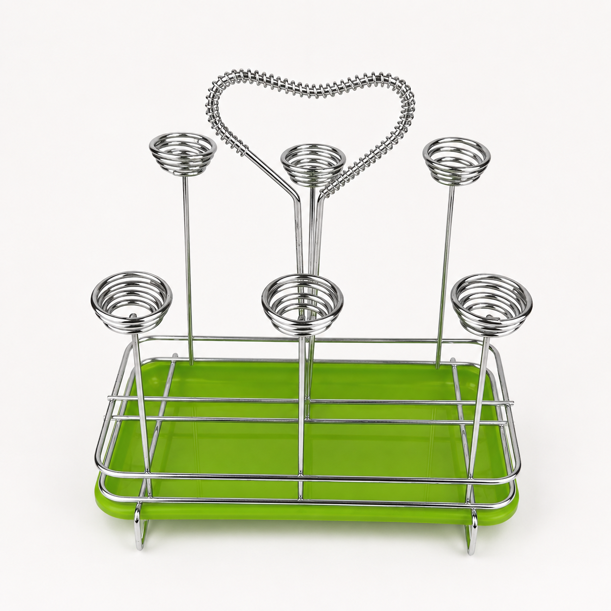 Stainless steel glass stand 22*13. 5*24 – a08179d 2 Stainless steel glass stand 22*13. 5*24 – a08179d