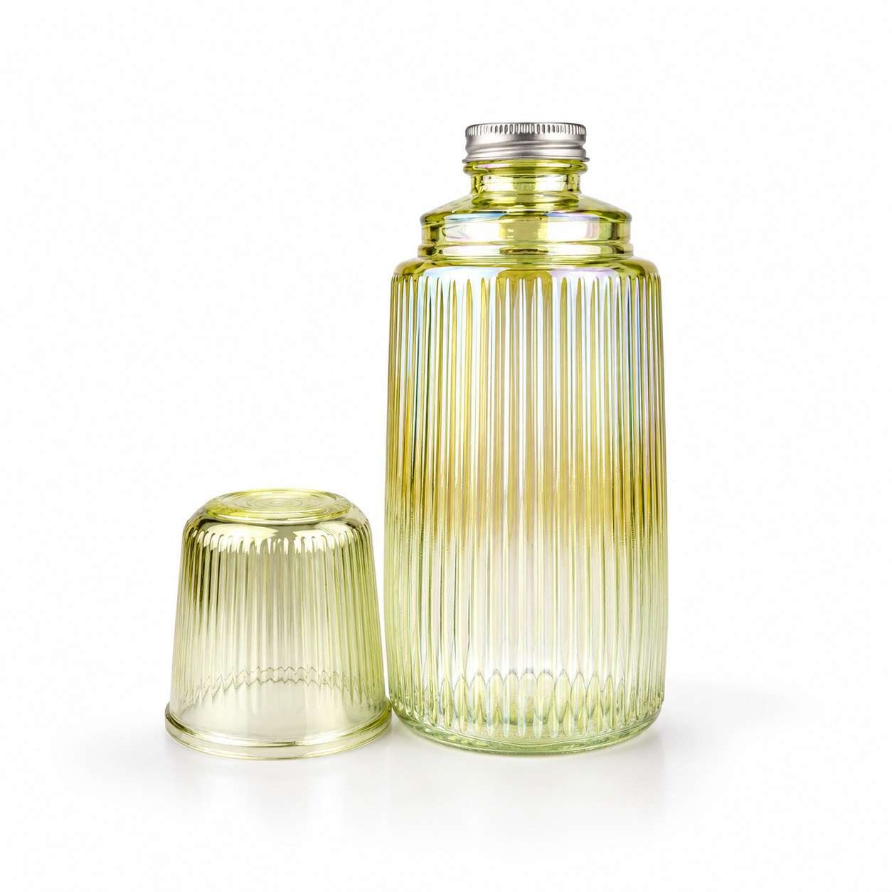Ihw glass bottle 1l – cosmic yellow