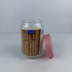 Ocean Pop Jar with Plastic Lid 750ML Pink – 5B2526P