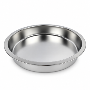 Stainless Steel Round Food Pan 38.0CM – 38TS