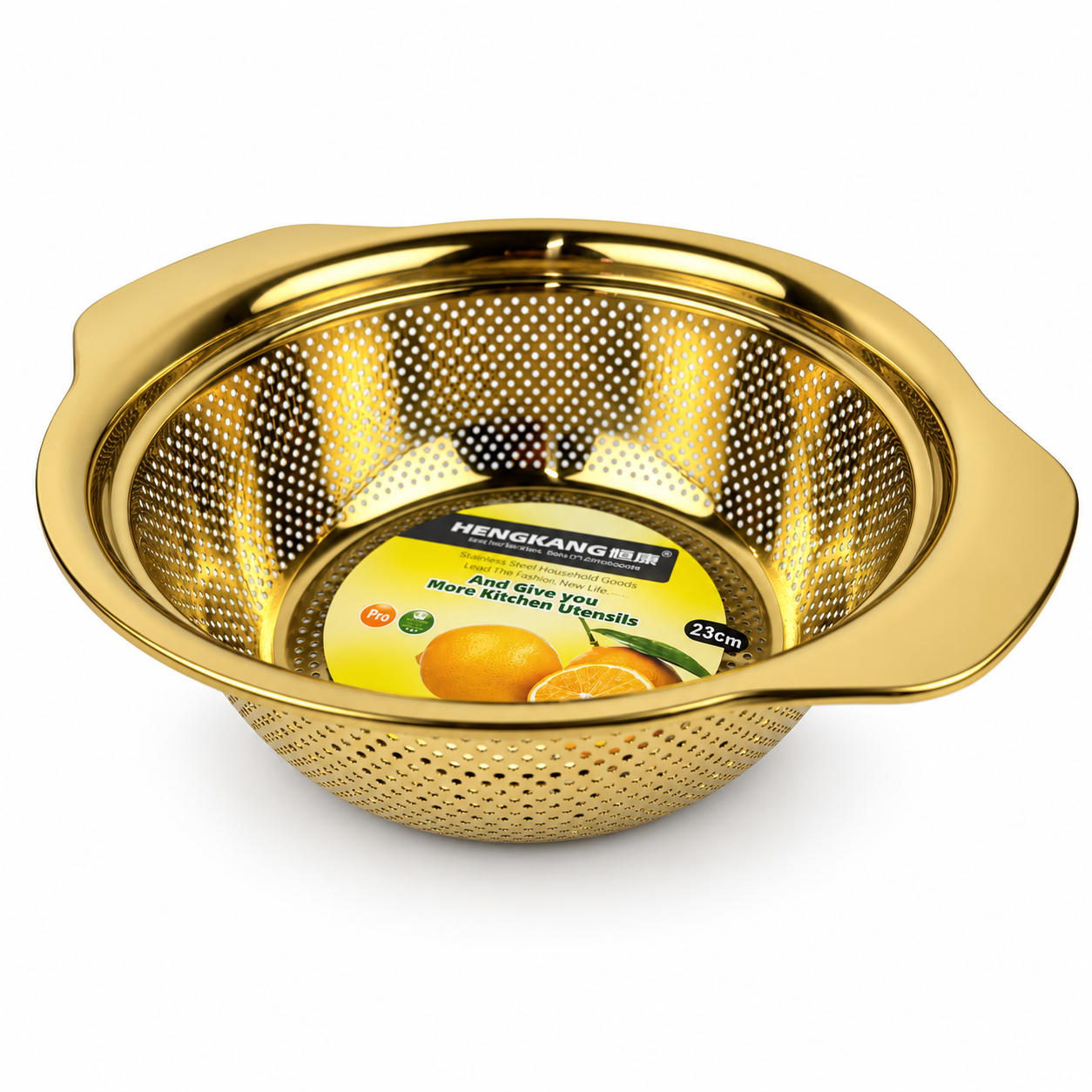 Strainer gold color 29 x 10cm – 20129g
