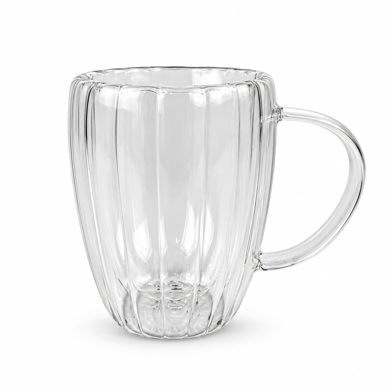Double wall glass mug 200ml – 350mld