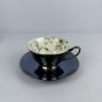 IHW Fine Bone Cup & Saucer 6+6 Pcs Set Golden Line – 140418GB